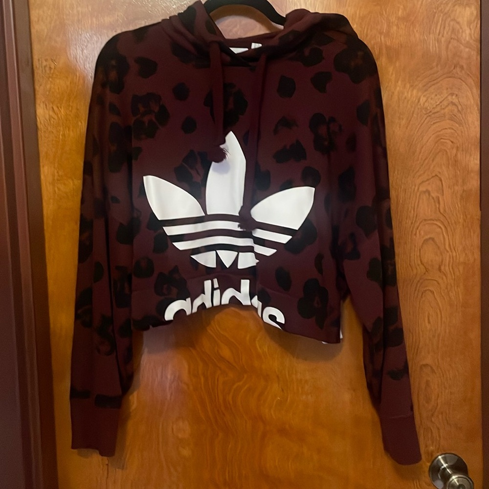 Cropped Adidas Hoodie